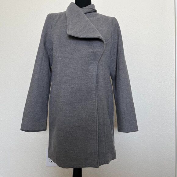 NEVER Every Day Cozy  Womens Long Sleeve  coat/jacket Gray Sz M - Picture 3 of 15